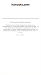 Mobile Screenshot of hanouts.com